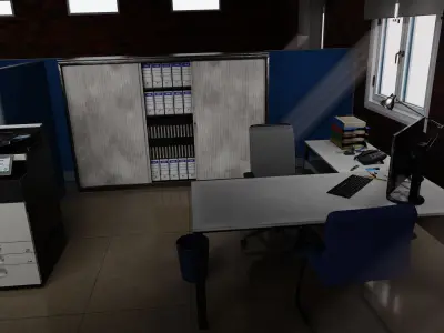 Office 01 3D model