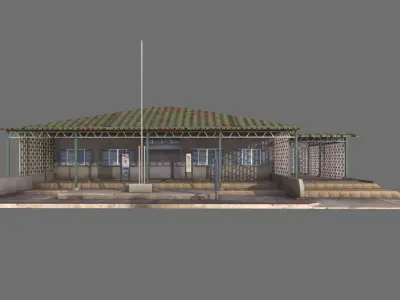 Building 08 3D model