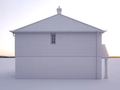 British House Bosc 3B  3D model