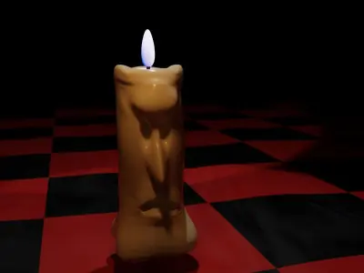 Candle Man Free 3D model