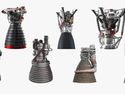  Rocket Engines Collection 6 
