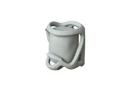 SciFi Shape Object Low Poly Low-poly 3D model buy
