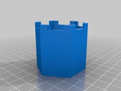 Bell Siphon Demonstration Free 3D print model