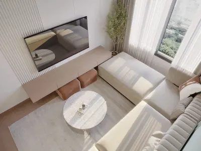 New Classic Living Room 3D model