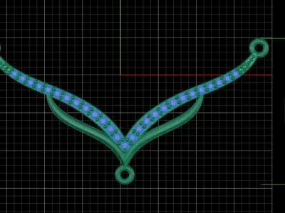 Pendant 0027 3D print model