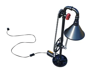Kesha loft table lamp 3D model
