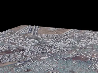 Ashgabat - Turkmenistan 3D model