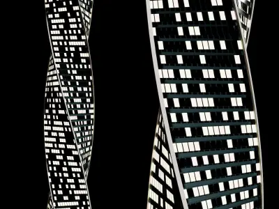 Skyscraper Evolution 3D model