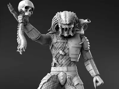 Predator Jungle Hunter 3d print model for 3D Printing 3D print model