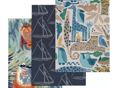 Rug Set 727 3D model