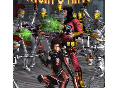 Atom-0-Ray Guns 3D model