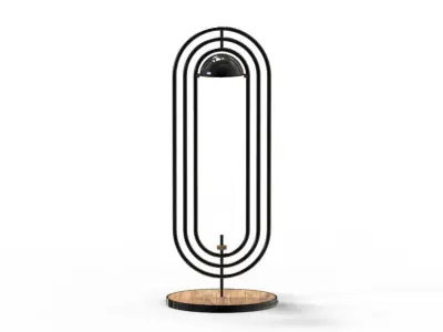 Table Lamp 3D model 123