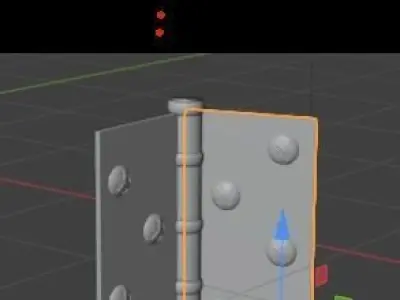 Hinge for door  3D model