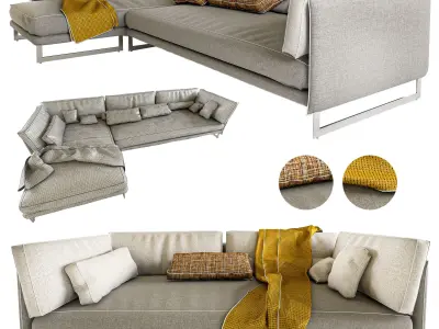 Saba Livingston  Sofa 3D model