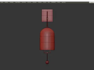 JOZEFINA WALL Low-poly 3D model