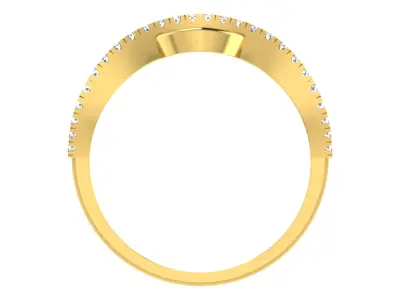Women Ring  Render 3dm STL OBJ FBX Details 3D print model 222