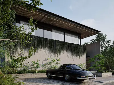 Modern House Design - Leben House 3D model