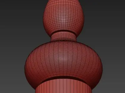 Nelson Floor Lamp  Arteriors 3D model