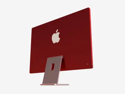 Apple imac 2021 v1 004 Low-poly 3D model