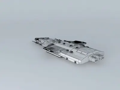 XC431 Gladiator Scout cruiser Free 3D model
