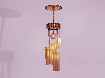 Chandelier Light 3D model buy