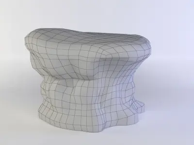 Earth platform Low-poly 3D model purchase