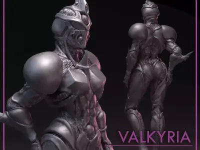 Guyver Girl Ready to print 3D print model