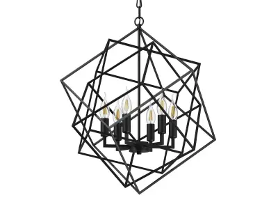 732267 Gabbia Lightstar Chandelier 3D model