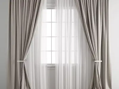 Curtain 527 3D model