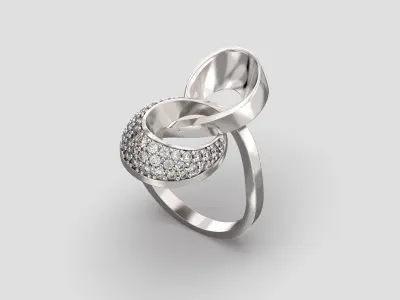 R 103 light ring 3D print model