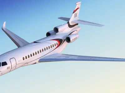  Dassault Falcon 8X Business Jet 
