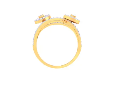 Women Ring  Render 3dm STL OBJ FBX Details 3D print model 407