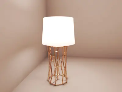 honey comb lamp 3D print model
