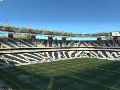Mbombela stadium 3D model
