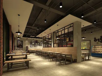 Business - Food Beverage 7-057 3D model