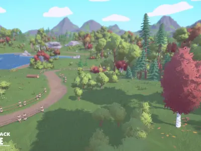 RPG Poly Pack - Nature Low-poly 3D model