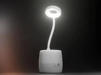 study lamp Low-poly 3D model