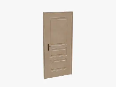 Door 05 Low-poly 3D model purchase