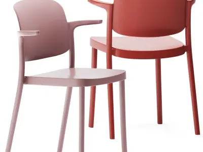 Chair Piazza 2 by Colos 3D model