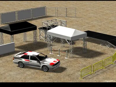Event Structures 3D model