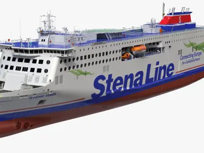  Stena Edda Passenger and Vehicle RoPax Ferry 