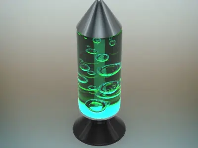 Lava lamp 3D model