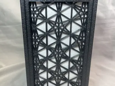 Kumiko Japanese Shoji Lantern - Kasane-Rindou 3D print model