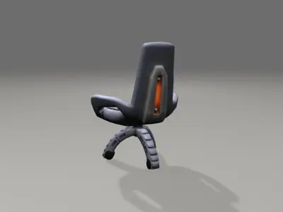 scifi chair 3D model