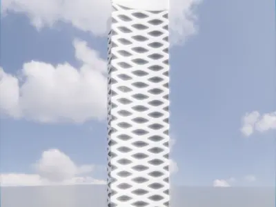Parametric Building 1c13 3D model