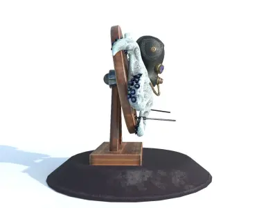 Fearless Octopus 3D model