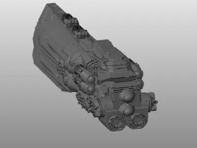 SKY RELICS - 21 HEAVY SABER 3D print model