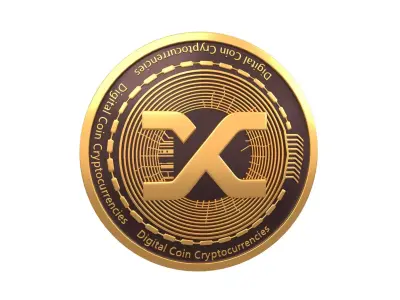 Stellar Coin v3 001 3D model