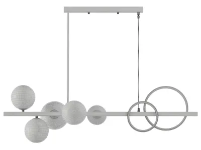 Bubi Chandelier Low-poly 3D model