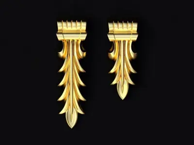 pilaster 2 sizes 3D model buy